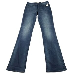 Gap Jeans Women 28L (30x35) Dark Blue Authentic Perfect Boot Long Stretch NEW